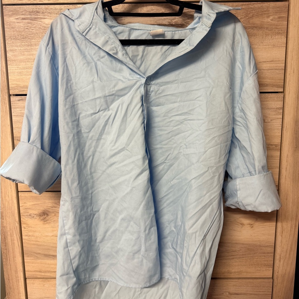 Light Blue Women's Top